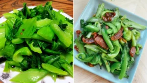 Đặc điểm ẩm thực và cách chế biến cải bẹ xanh