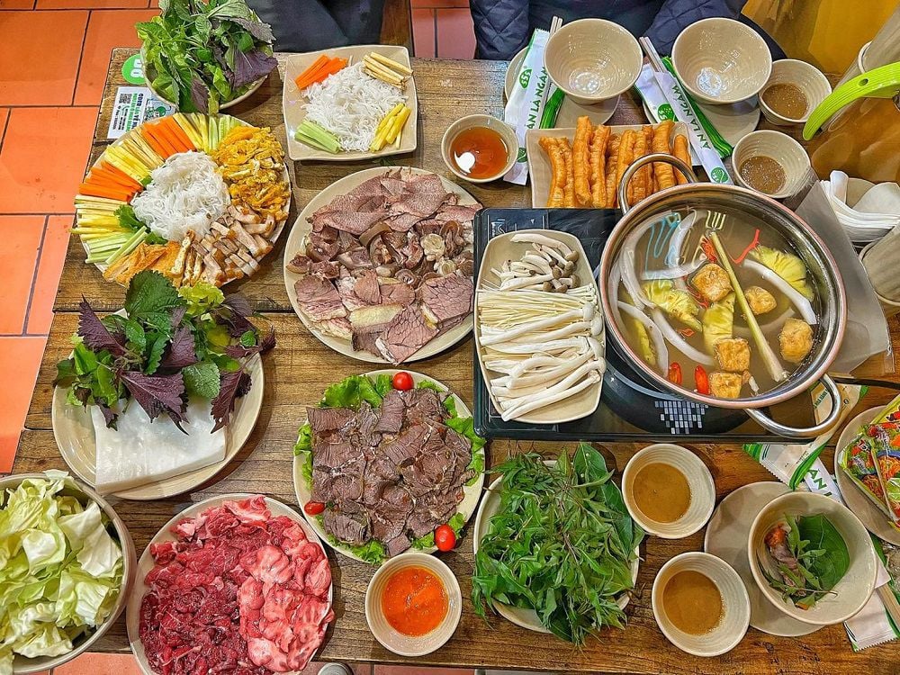Lẩu Bò Nhúng Mẻ