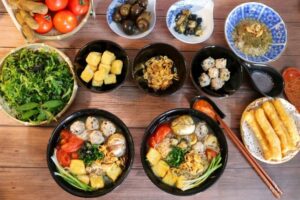 Chi tiết các món ăn trong thực đơn